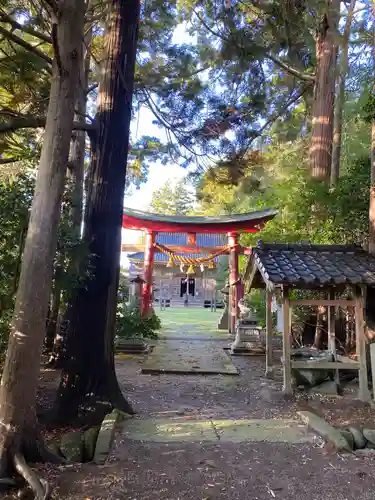 大膳神社の鳥居