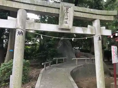 中嶋神社の鳥居