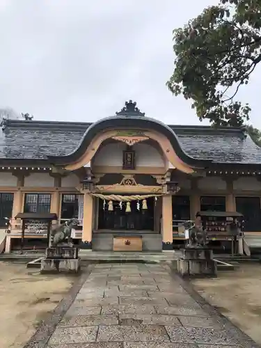 龍田神社の本殿・本堂