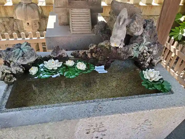 堀切天祖神社の手水舎