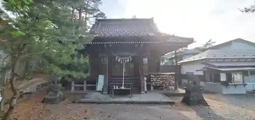 温泉神社の本殿