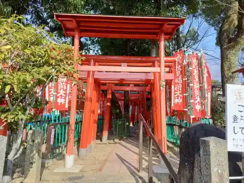 冨士八幡社の鳥居