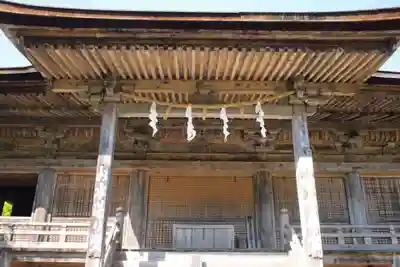若狭神宮寺の本殿・本堂