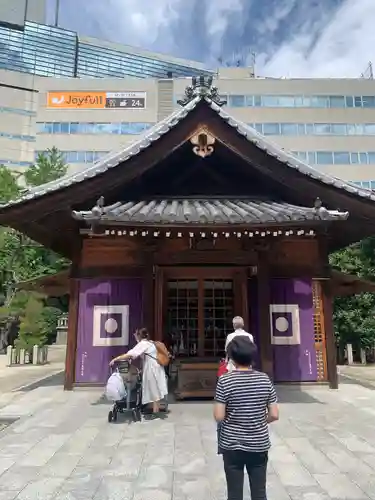 警固神社の本殿