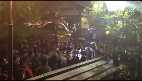 五條天神社のお祭り