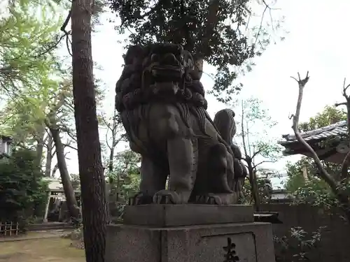 長崎神社の狛犬