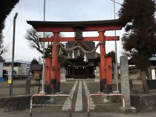 風間神社の鳥居