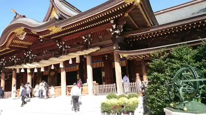 寒川神社の本殿・本堂
