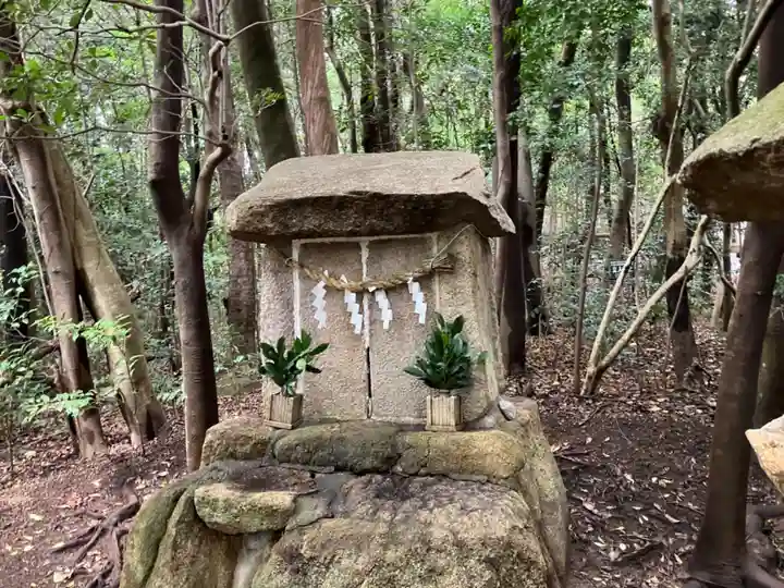 越木岩神社の本殿・本堂