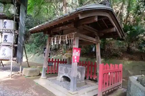 諏訪神社の手水舎