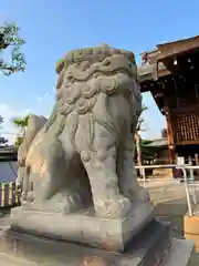 貴布禰神社の狛犬