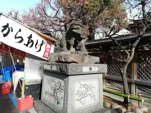 湯島天満宮の狛犬