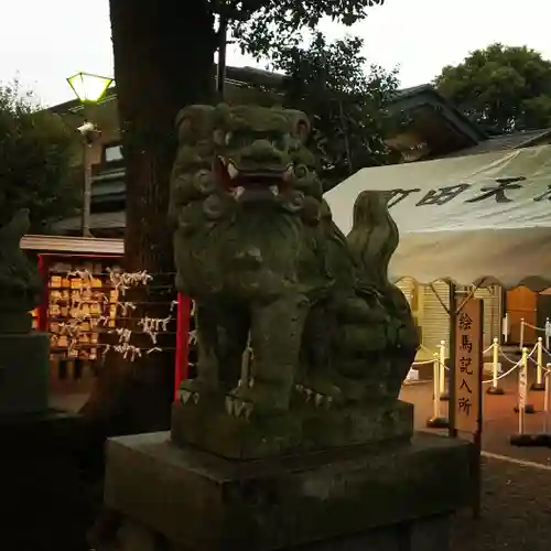 町田天満宮の狛犬