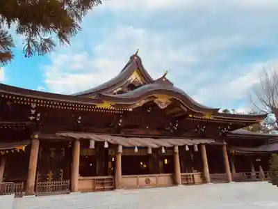 寒川神社の本殿・本堂