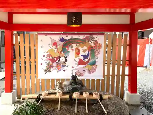 別小江神社の手水舎