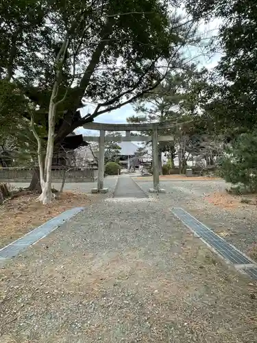 三明寺の鳥居