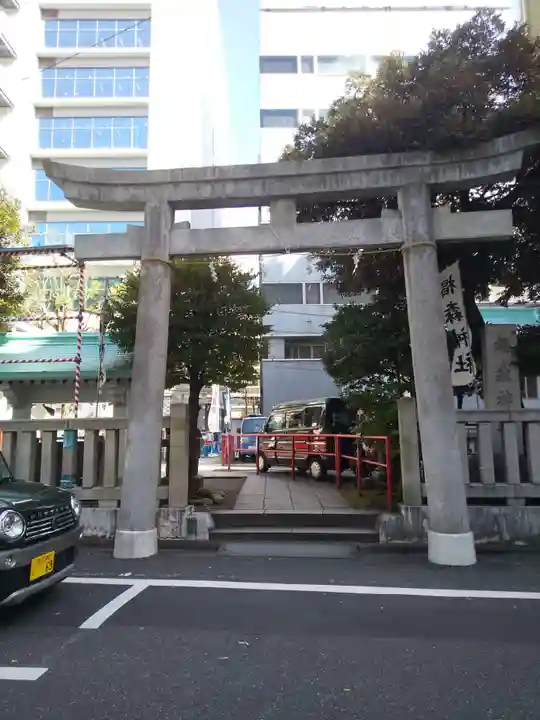 椙森神社の鳥居