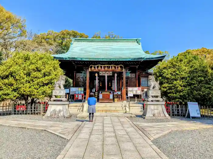 城山八幡宮の本殿