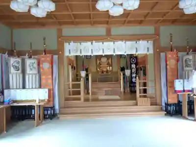 陸別神社の本殿・本堂
