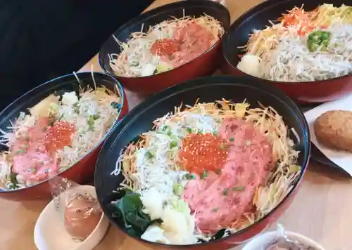 江島神社の食事