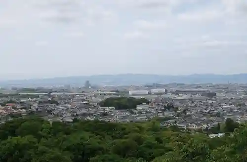 星田妙見宮の景色