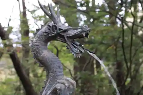 源泉神社の手水