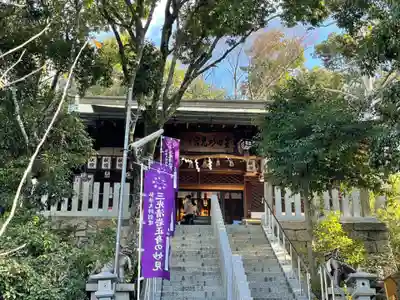 星田妙見宮の本殿・本堂