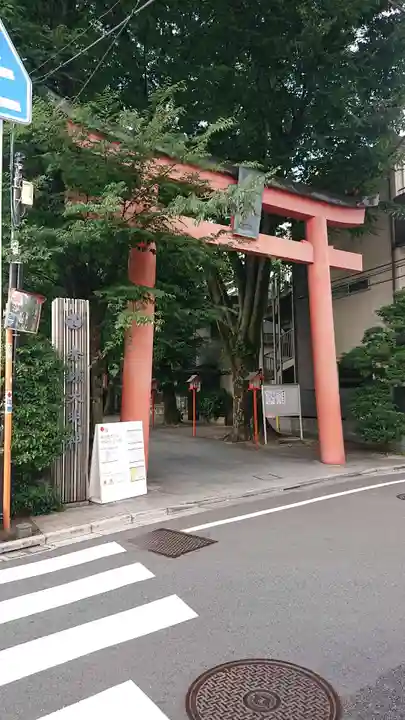 赤城神社の鳥居