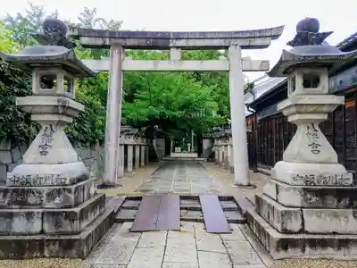 郡山八幡神社の鳥居