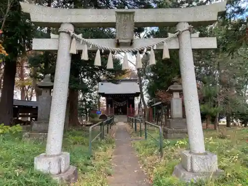 上宮稲荷神社の鳥居
