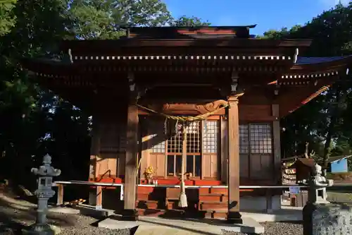 阿久津「田村神社」（郡山市阿久津町）旧社名：伊豆箱根三嶋三社の本殿