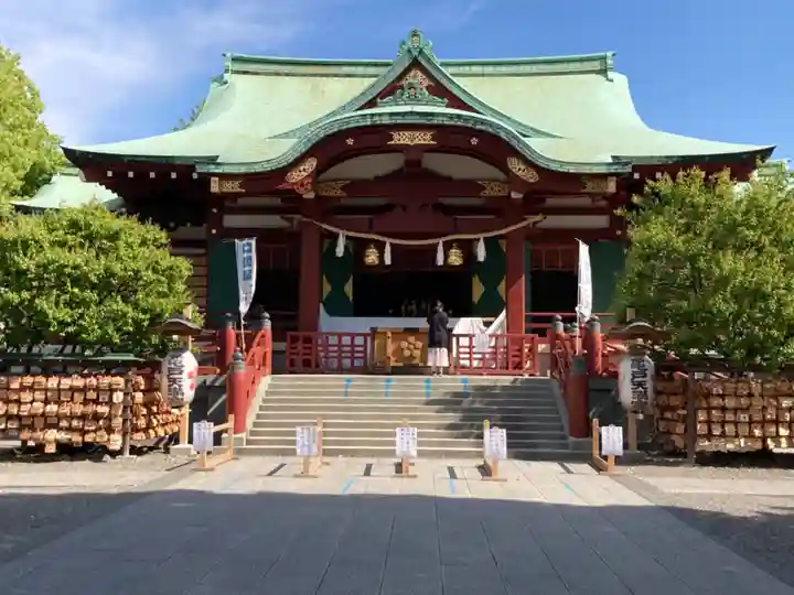 亀戸天神社の本殿・本堂