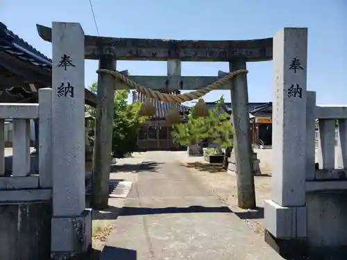 日尾神社の鳥居