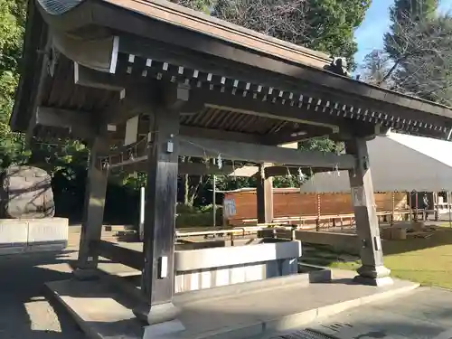 健軍神社の手水