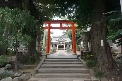 天沼八幡神社の鳥居