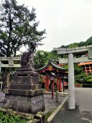 祐徳稲荷神社の狛犬