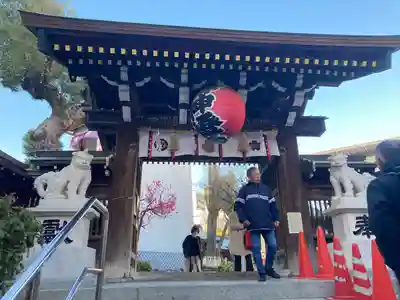 櫛田神社の山門・神門