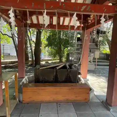 金王八幡宮の手水舎