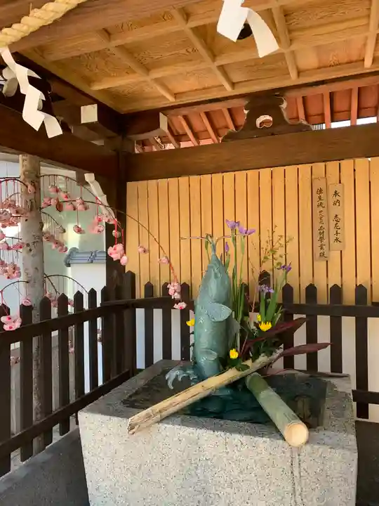 北野天満神社の手水舎