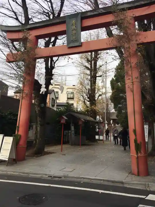 赤城神社の鳥居