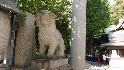 小野照崎神社の狛犬