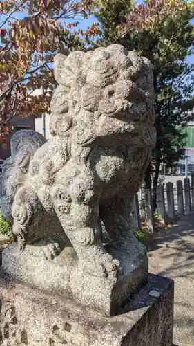天神社（土田）の狛犬