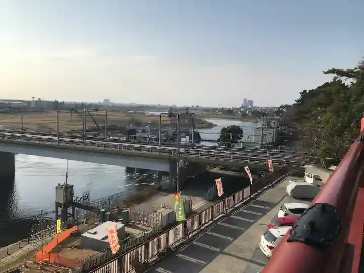 多摩川浅間神社の周辺