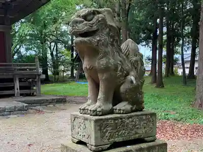 大物忌神社の狛犬