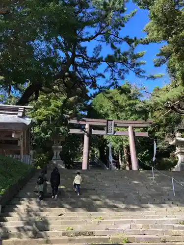 函館八幡宮の鳥居