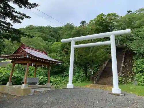 厚岸神社の鳥居