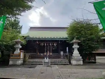 新宿下落合氷川神社の本殿・本堂
