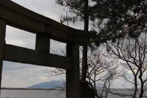 亀島神社の鳥居