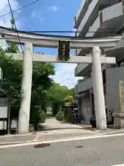 高津宮の鳥居