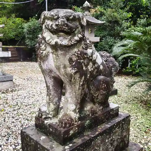 下田八幡神社の狛犬